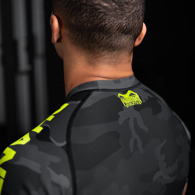 Rashguard Phantom Athletics EVO Neon – Noir/Néon