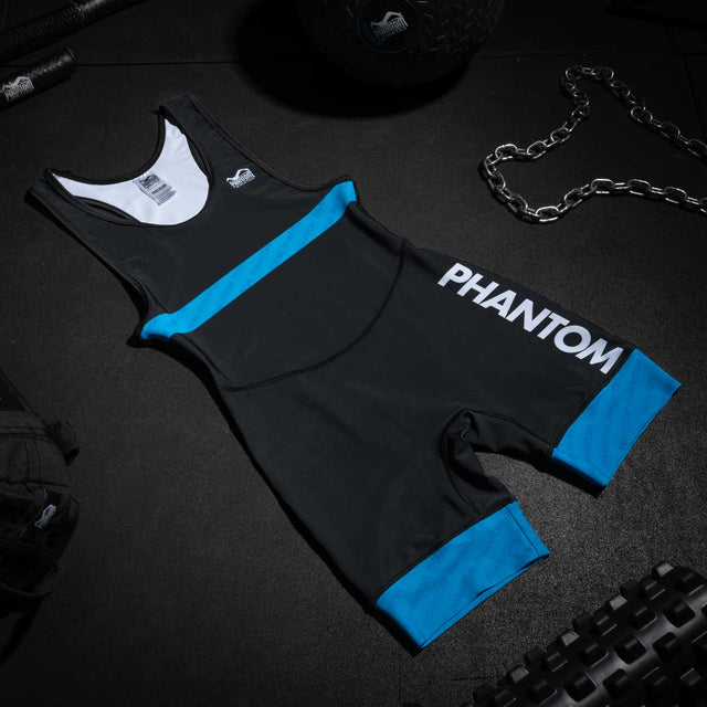 Phantom Athletics Wrestling Singlet Raptor Kids – Red/Blue