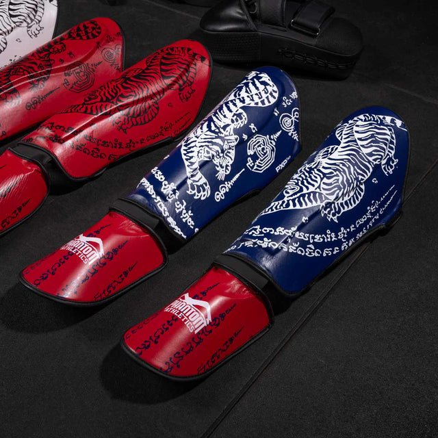 Phantom Athletics Shin Guards Muay Thai – Blue