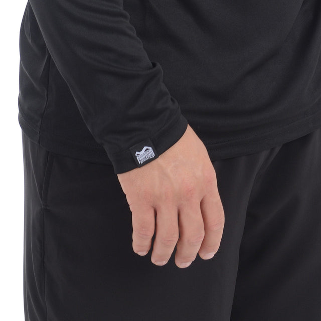T-shirt da allenamento Phantom Athletics Tactic-V Maniche lunghe – Nero