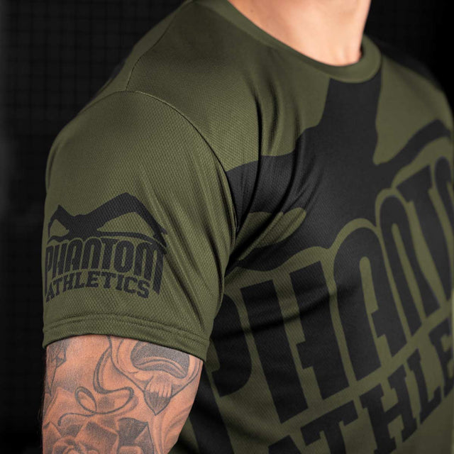 Koszulka treningowa Phantom Athletics EVO Supporter – Ciemnozielona