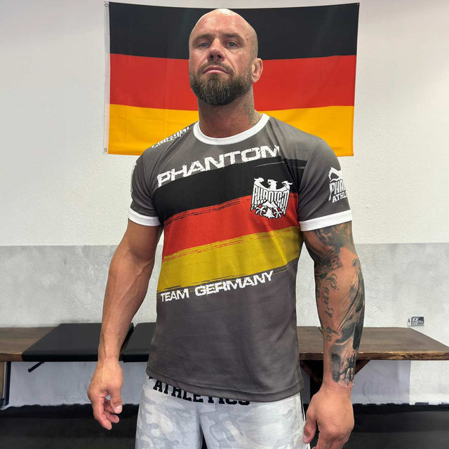 Koszulka treningowa Phantom Athletics Trainingsshirt EVO Germany – Czarna