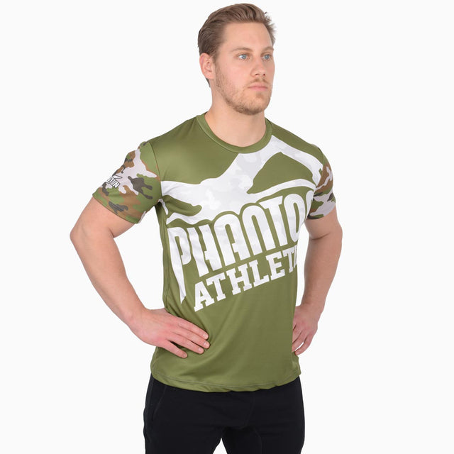 Phantom Athletics EVO Warfare Training T-shirt – Army Camo