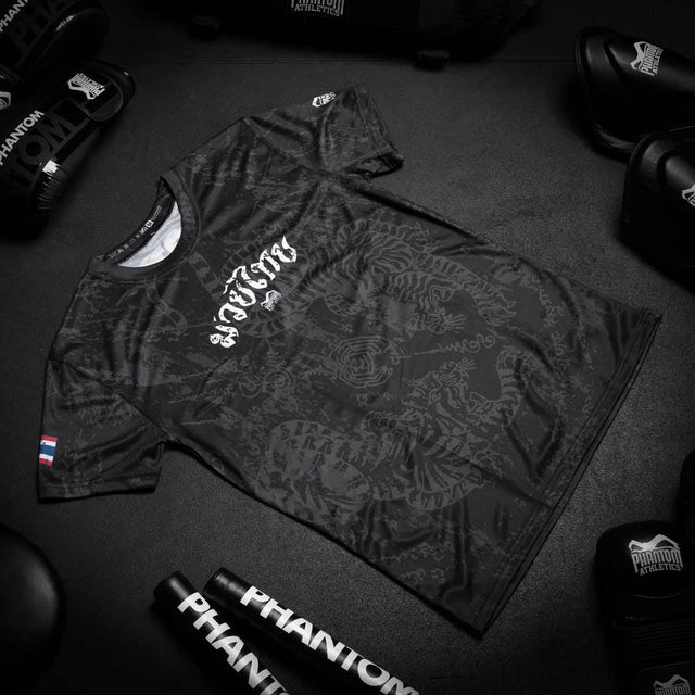Phantom Athletics Trainingsshirt EVO Muay Thai – Schwarz/Grau