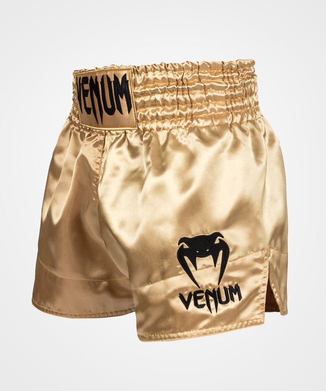 Venum Kickboks Broekje Classic - Goud/Zwart
