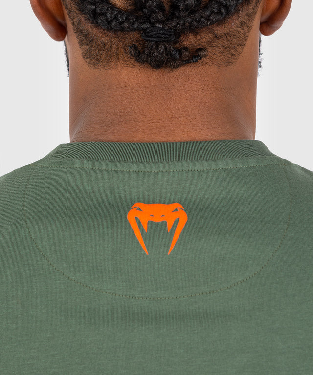 Camiseta Venum UFC Ulti-Man – Caqui Verde/Naranja