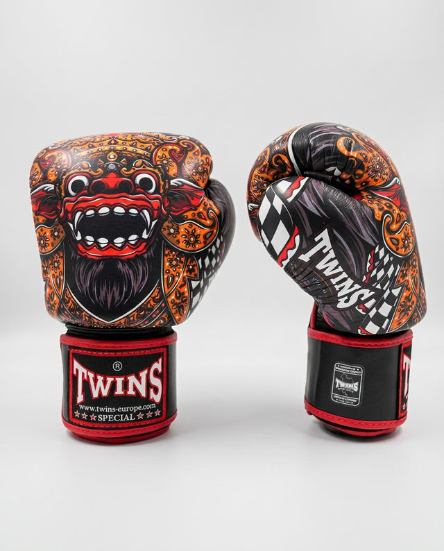 Twins Boksehandsker FBGVL3 Barong - Sort/Rød/Orange