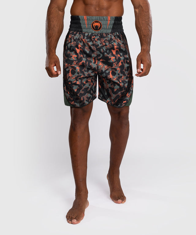 Pantaloncini da boxe Venum Jungle Ops – Canyon Camo