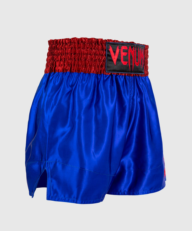 Pantaloni scurți de kickboxing Venum Classic – Albastru Navy/Roșu
