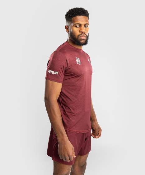 T-shirt Venum x Ares Dry-Tech – Bordeaux