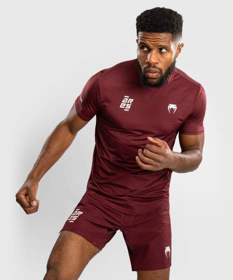 T-shirt Venum x Ares Dry-Tech – Bordeaux