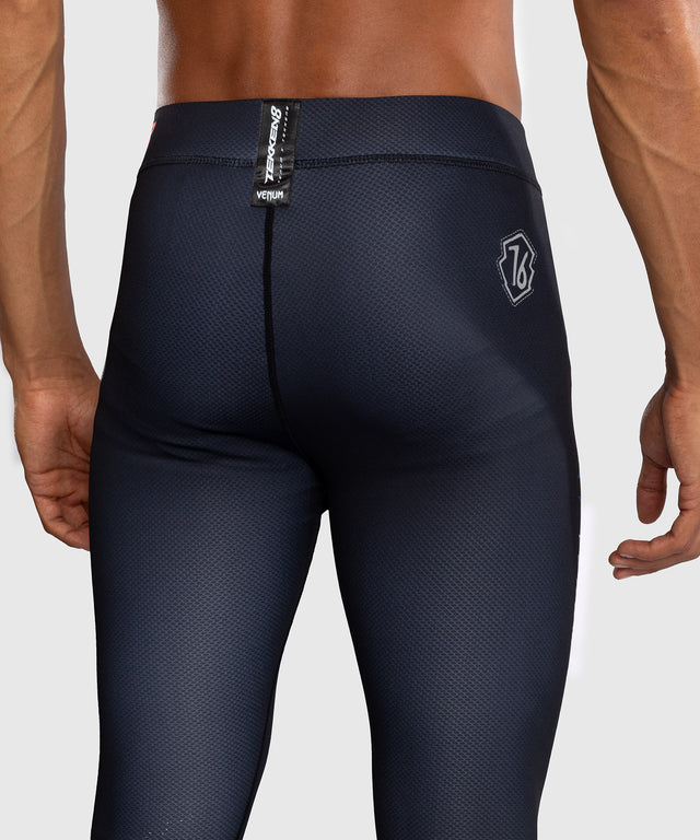 Venum x TEKKEN 8 Spats - Paul Phoenix - Zwart/Blauw