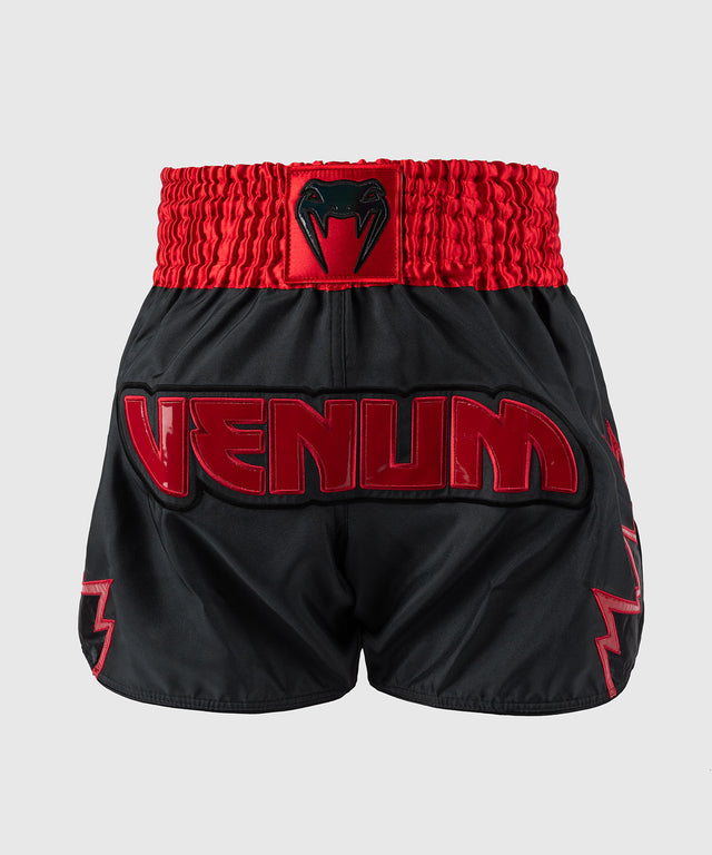 Venum Inferno Muay Thai shorts - Antracitgrå/Rød