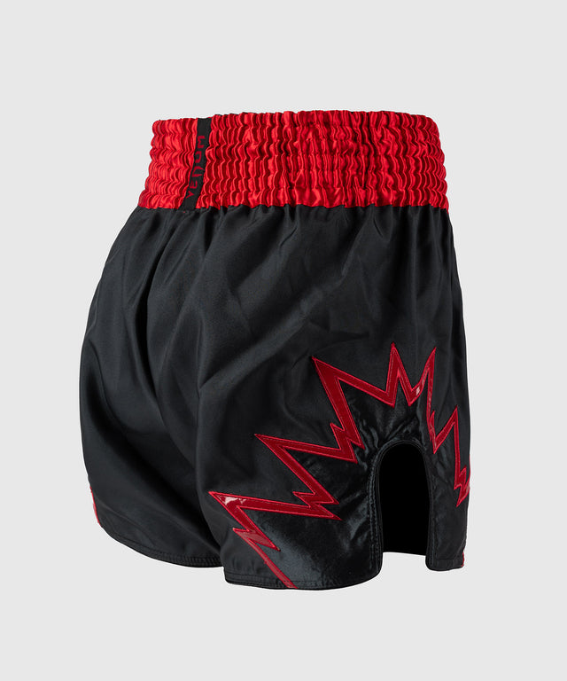 Venum Inferno Muay Thai shorts - Antracitgrå/Rød