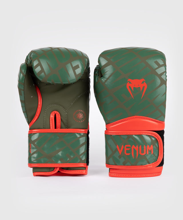 Venum Boxningshandskar Contender 1.5 XT Barn – Armégrön/Orange