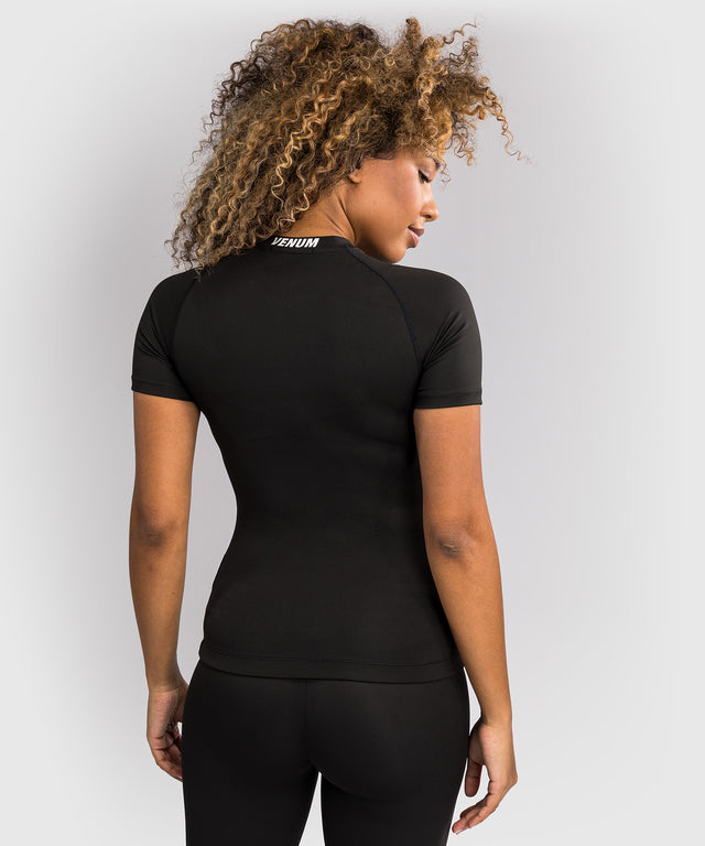 Rashguard Venum Halo – Maniche corte – Nero