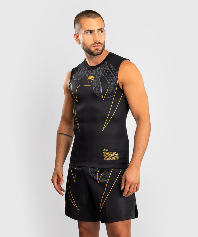 Venum Rashguard Sleeveless Serpenti – Sort