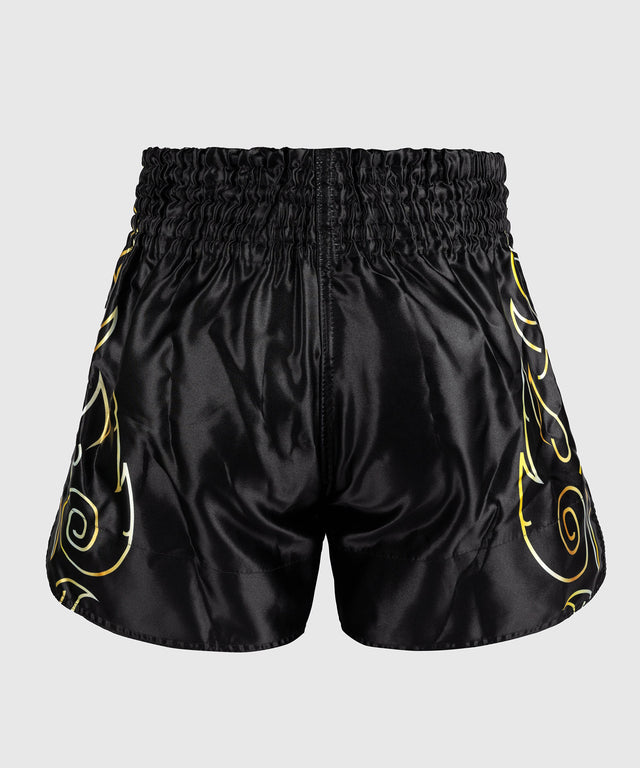Venum Muay Thai shorts VTC Flames - Sort/Guld