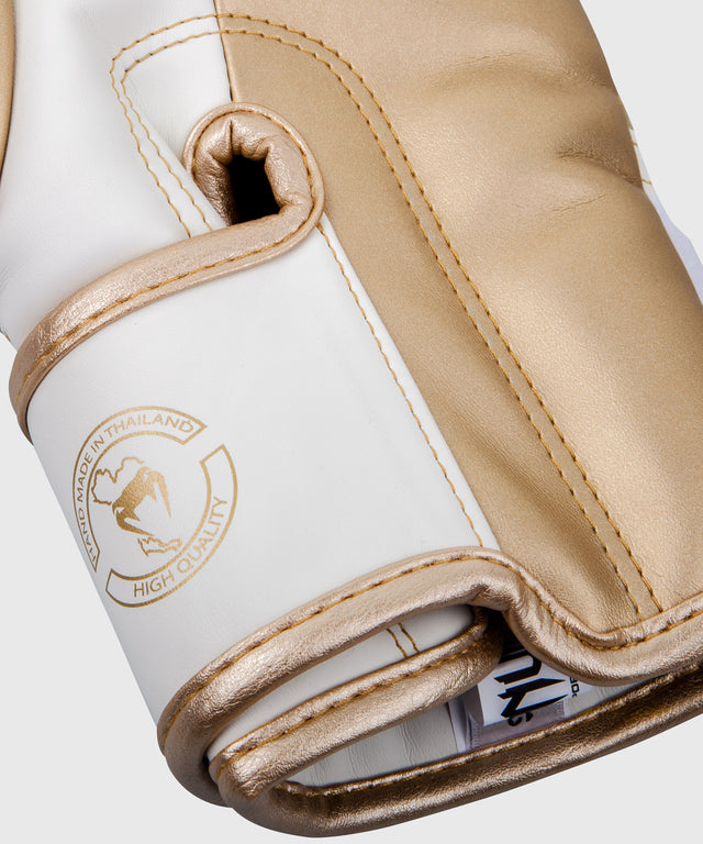 Venum Bokshandschoenen Elite - Wit/Goud