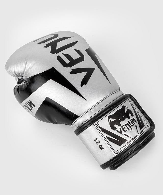 Venum Bokshandschoenen Elite - Zilver/Zwart