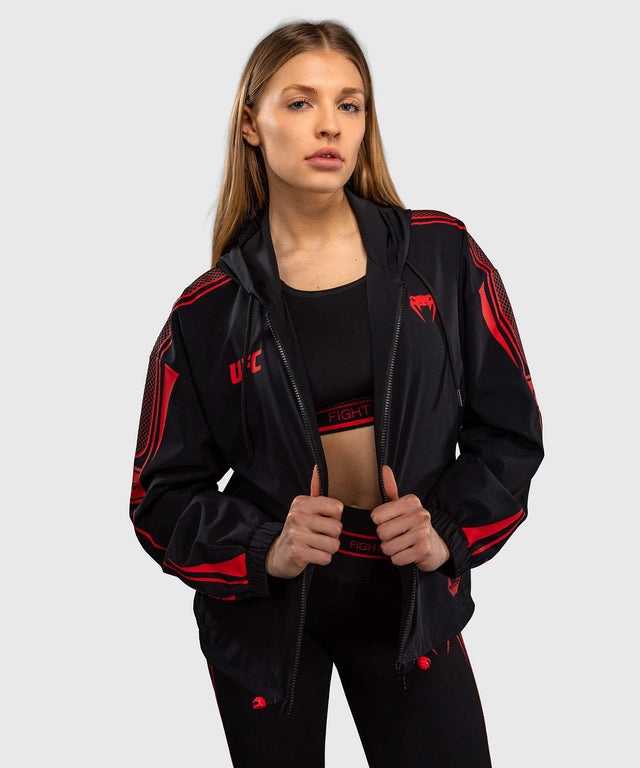 Mikina Venum UFC Unity s zipem Dámská – Černá