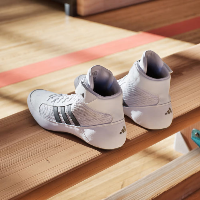 Botas de lucha Adidas Havoc – Blanco/Negro