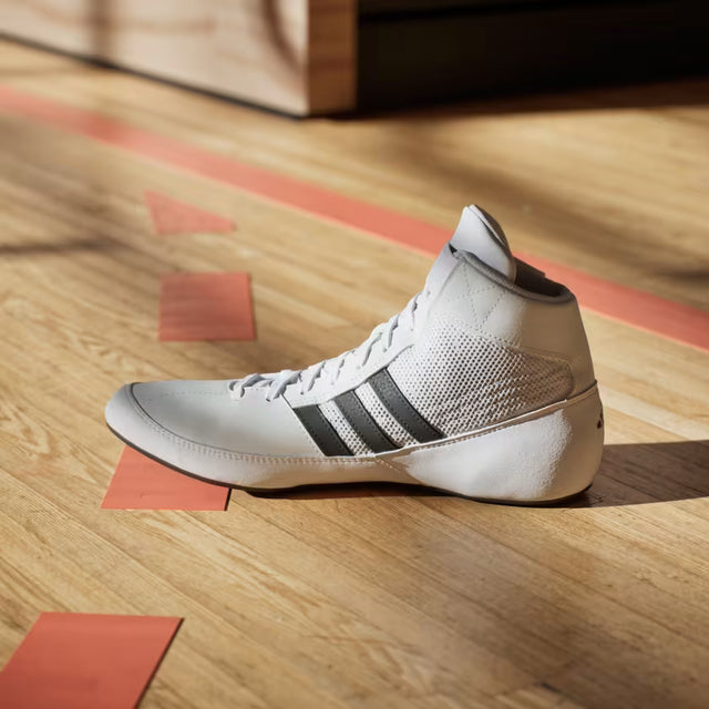 Botas de lucha Adidas Havoc – Blanco/Negro