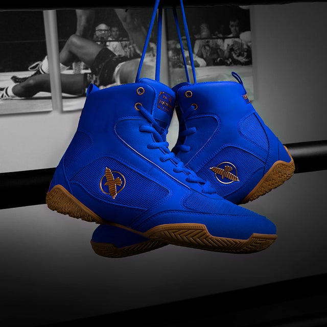 Botas de boxeo Hayabusa Pro – Azul