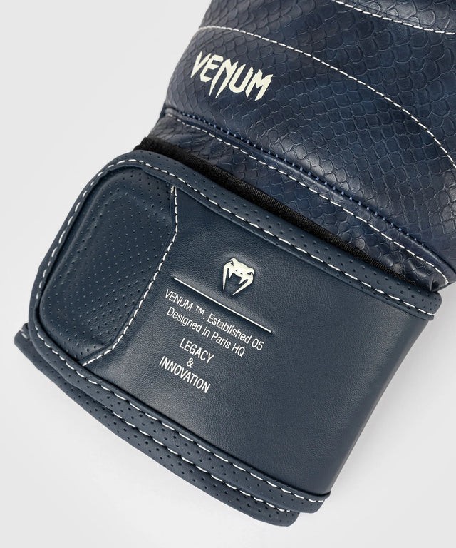 Luvas de boxe Venum Impact Evo Scales – Azul-noite