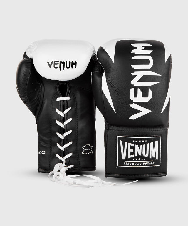 Guantes de boxeo Venum Hammer Pro – Negro/Blanco