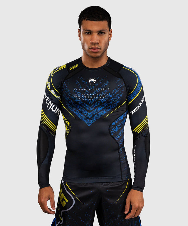Venum Rashguard TEKKEN 8 King - Nero/Giallo - foto 1
