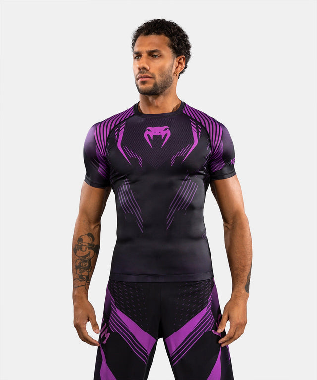 Rashguard Venum No-Gi 6.0 – Černá/Fialová