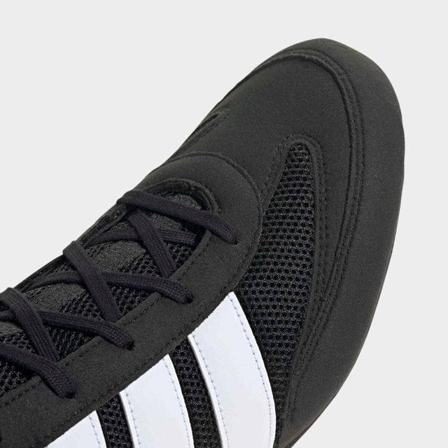 Ghete de box Adidas Box Hog Classic – Negru/Alb