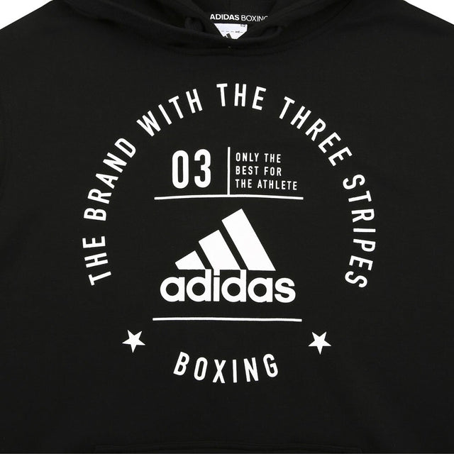 Adidas Sleeveless Hoodie Community Boxing – Black/White