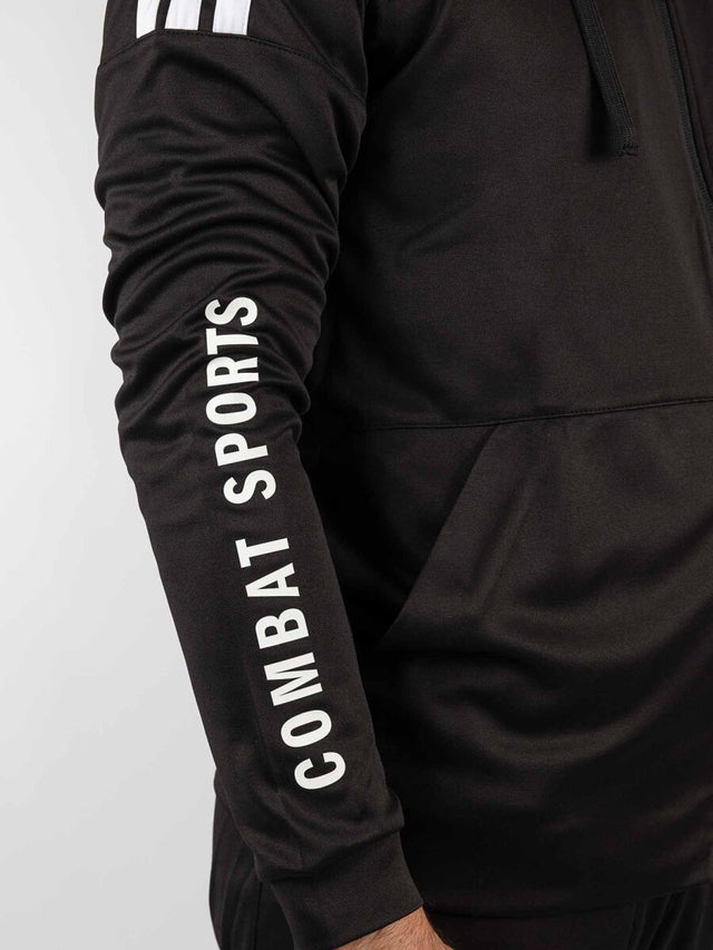 Adidas Träningsjacka Community Sports - Svart/Vit