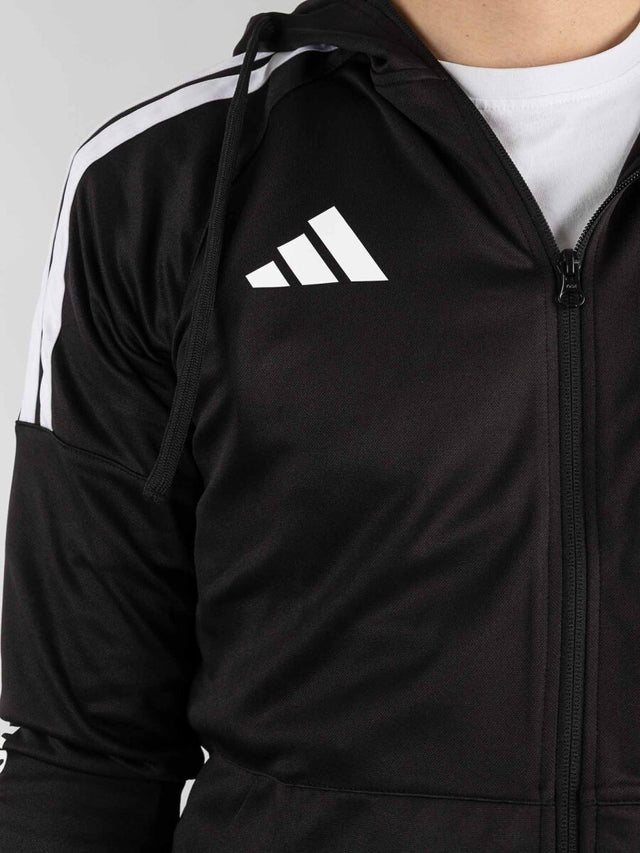 Adidas Träningsjacka Community Sports - Svart/Vit