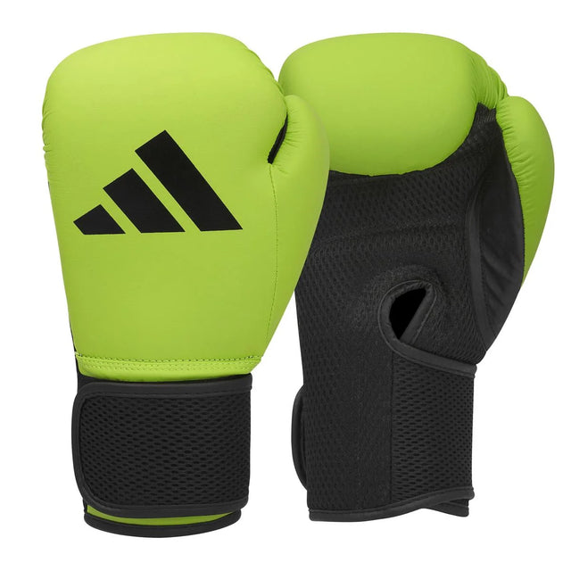 Guantoni da boxe Adidas + Sacco da boxe Bambini – Verde/Nero