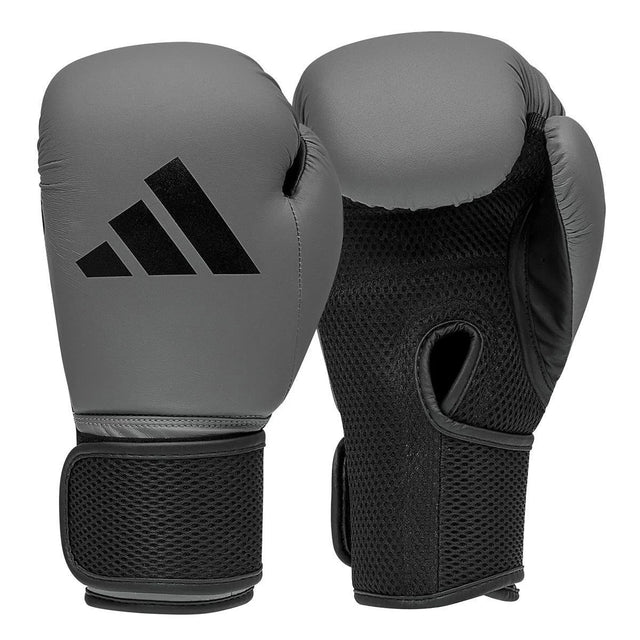 Boxerské rukavice Adidas + Boxovací pytel – Dětské – Šedá/Černá