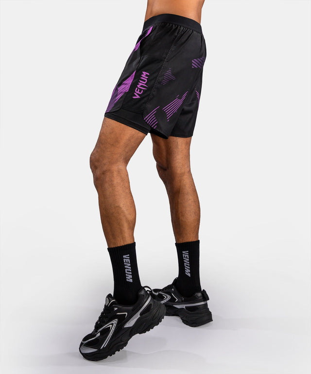 Shorts de compression Venum No-Gi 6.0 – Noir/Violet