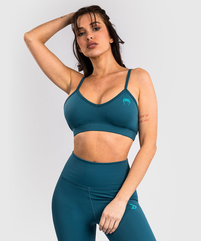 Reggiseno sportivo Venum x Demi Donna – Blu azzurro