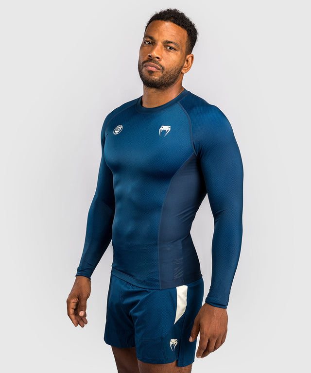 Rashguard Venum x Roger Gracie Academy Mangas Largas – Azul