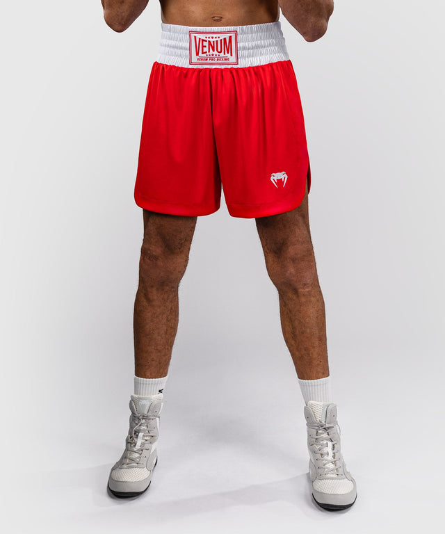 Pantalones de boxeo Venum Classic – Rojo fuego