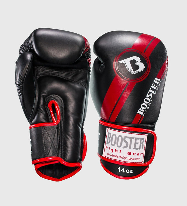 Guantoni da boxe Booster – Nero/Rosso – Guantoni da boxe