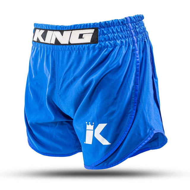 Pantaloncini da kickboxing King Pro Boxing KPB Classic – Blu