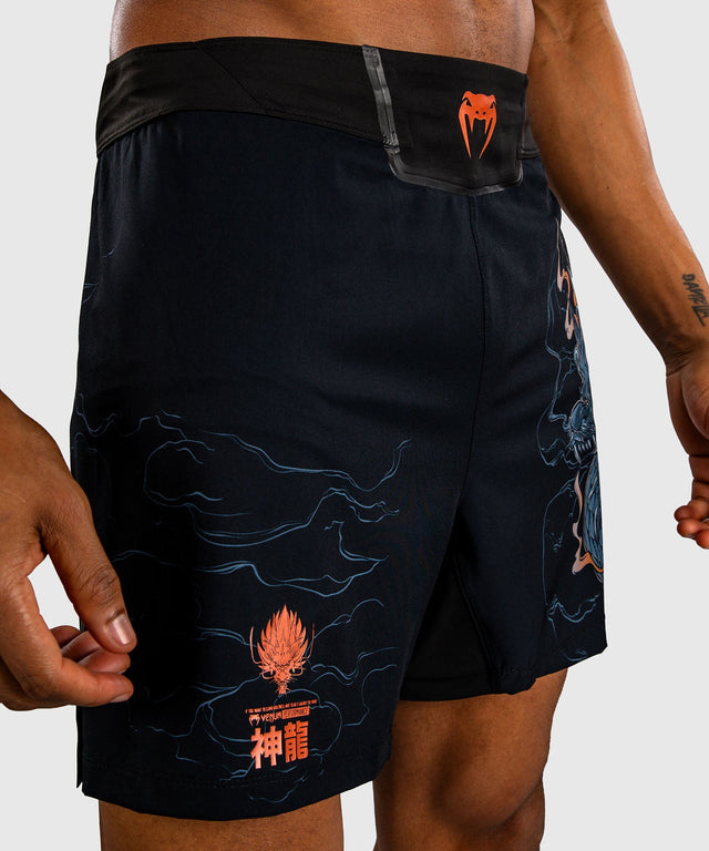 Venum MMA-shorts Thunder Dragon – Sort/Grå/Kobber