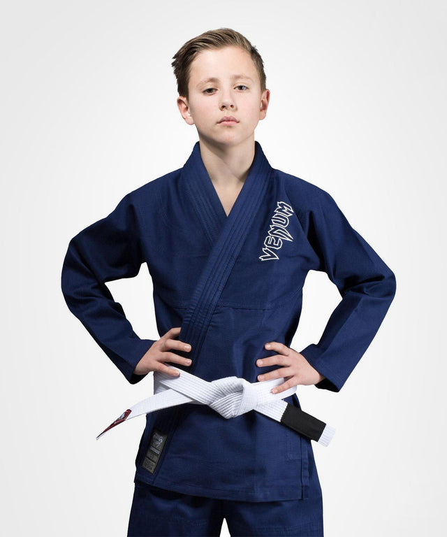 Venum BJJ-gi Contender Børn - Navy Blå
