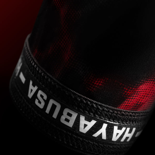 Shorts de compression BJJ Hayabusa x UFC – Noir/Rouge