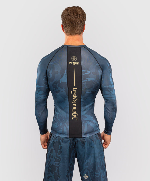 Rashguard Venum Jujutsu Kaisen Fushiguro Maniche Lunghe - Blu