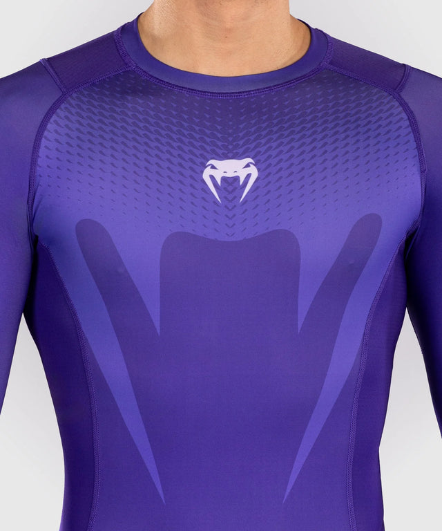 Rashguard Venum No Gi Maniche lunghe – Viola
