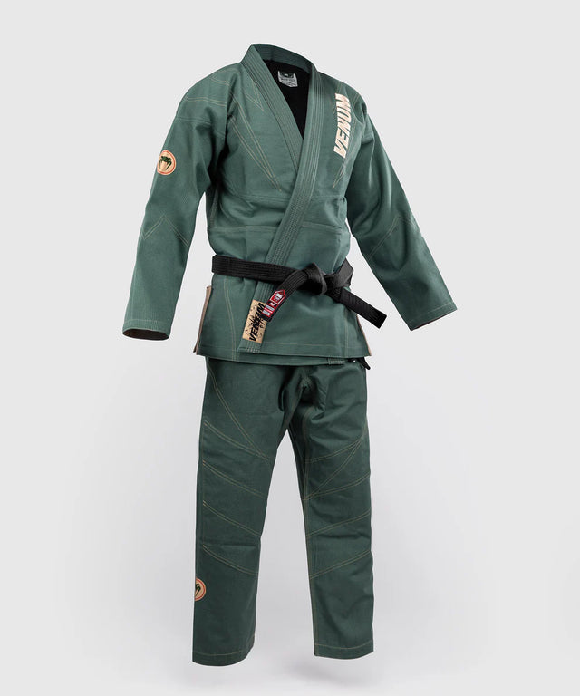 Kimono de BJJ Venum Elite 5.0 – 450 – Vert forêt